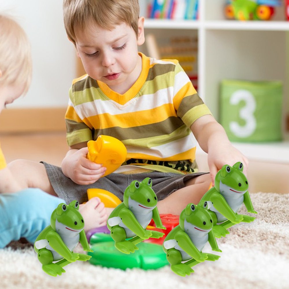 CHUANK Backflip Frog Toy - Cute Animal Shape - Funny Small