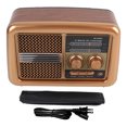 thumbnail image 2 of Radio Portable à Bande Complète, Radio Météo AM SW, Double Alimentation d'Urgence avec Lecture de Musique Multi-Sources, pour Maison Cuisine Extérieur, 2 of 7