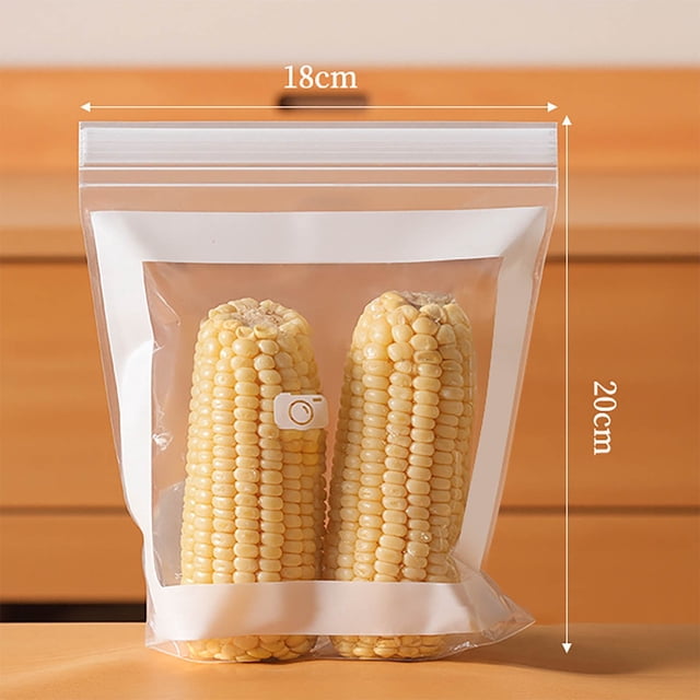 Sacs de Conservation des Aliments Réutilisables, Sacs de Congélation Refermables pour l'Organisation de la Cuisine et la Préservation de la Fraîcheur des Produits, Légumes, Fruits, Conception Étanche