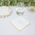 thumbnail image 1 of HLONK 50 Pack | 2 Ply Soft Orange Dinner Party Paper Napkins  Wedding Reception Cocktail Beverage Napkins, 1 of 9