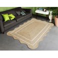 thumbnail image 1 of Handmade Braided Natural Pure Jute Area Rugs ,Home Décor Rugs Size 2 x 2 Feet Square ( 60 cm x 60 cm ), 1 of 4