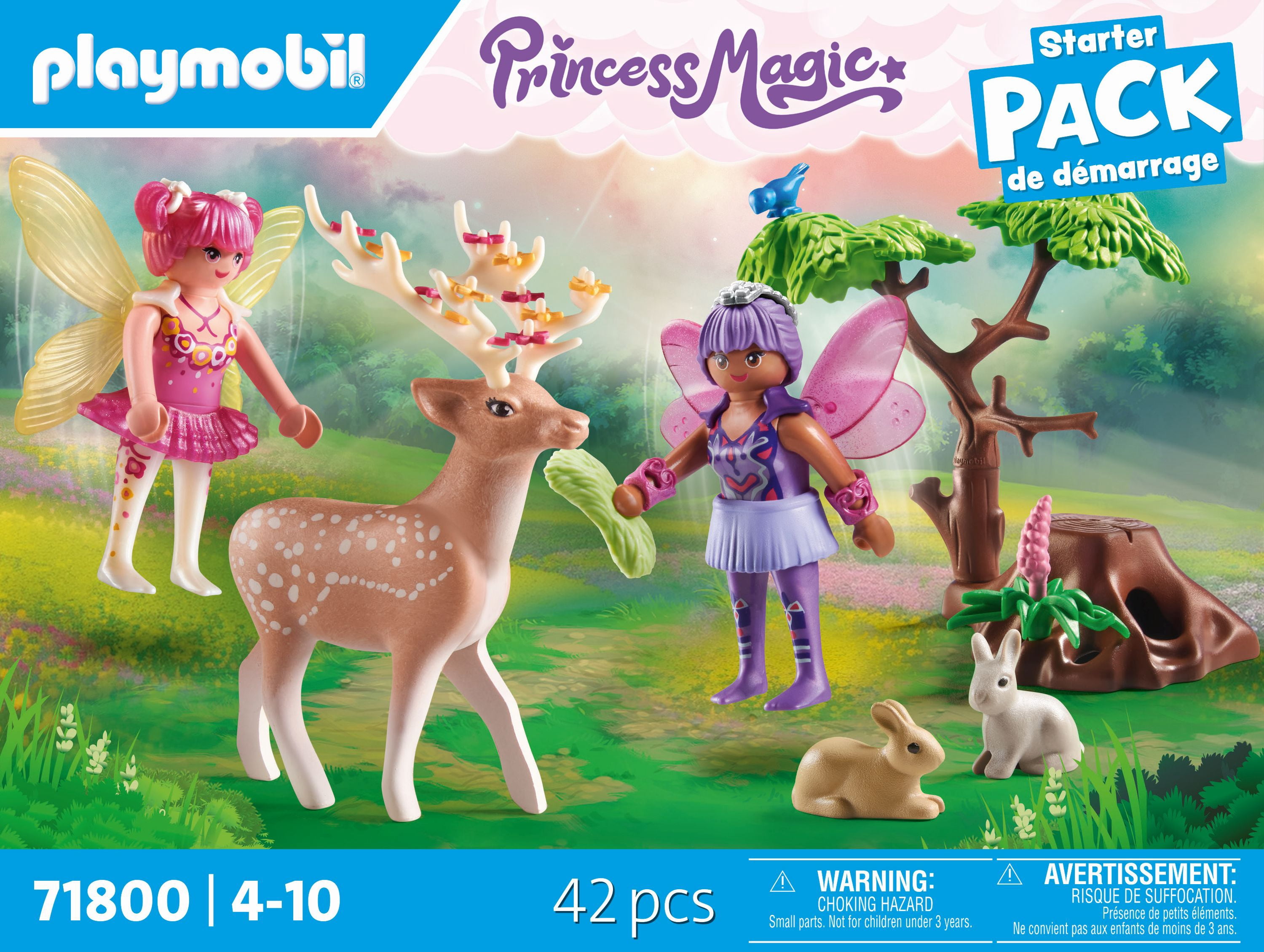 Playmobil Starter Pack Fairies with Animals Play Set