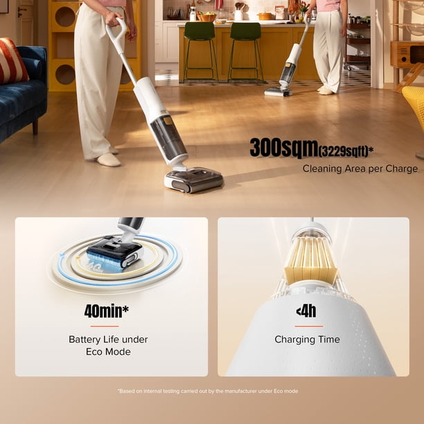 Roborock F25 RT Cordless Wet Dry Vacuum Cleaner and Mop | 20,000