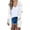 D, variant on RKSTN Long Sleeve Shirts for Women Floral Printed Irregular Hem Pleated Cardigan Tops with Pockets
