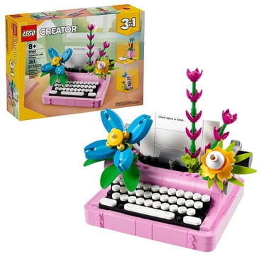 LEGO Creator La machine à écrire avec des fleurs 31169 Ensemble de construction (363 pièces)