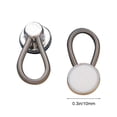 thumbnail image 1 of EGNMCR Extender Button For Jeans Flexible Adjustable Elastic Waist Extender Button a buttons, 1 of 6