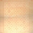 thumbnail image 1 of Ahgly Company Indoor Square Abstract Mustard Yellow Oriental Area Rugs, 4' Square, 1 of 6