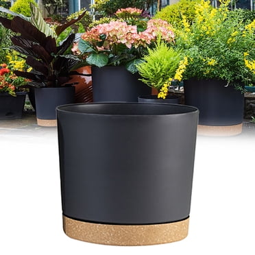 Flower Pots House Plant Pots Decorative Flower Pots Indoor Planter Pots Flower Watering Pot Pot Pots Garden Pots Bonsai Planter Pot Plant Pots,1X Flower Pot Clearance