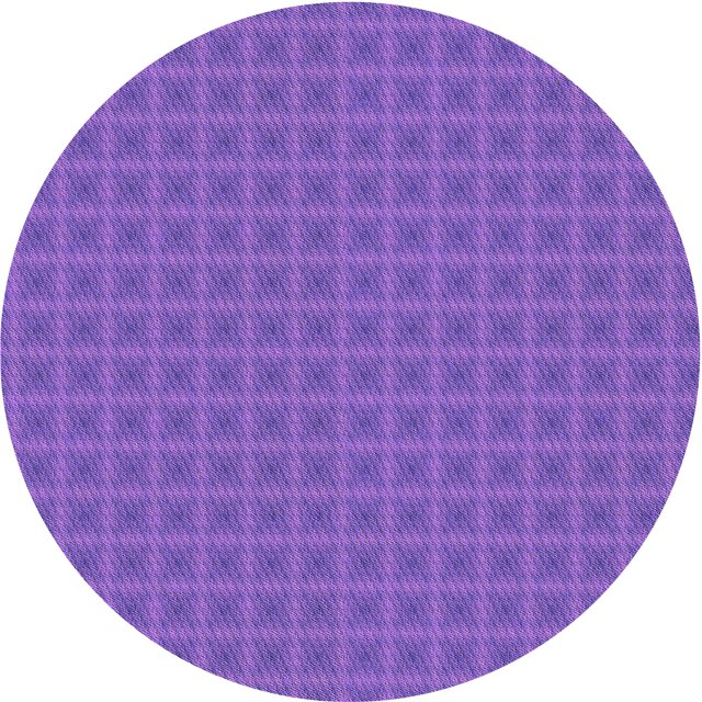 Ahgly Company Machine Washable Indoor Square Transitional ly Purple Area Rugs, 3' Square