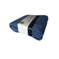 thumbnail image 2 of Couverture micro en molleton Mainstays en bleu solide, 2 of 3