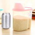 thumbnail image 2 of EIGTHTAIL Food Storage Containers Clearance! Plastic Food Storage Containers with Lids Small Airtight Containers Square School Lunch Containers for Children Leftover Food Containers Clear, 2 of 2