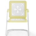 thumbnail image 1 of Crosley Chaise de Patio en Métal Azalée en Jaune et Blanc (Lot de 2), 1 of 10