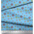 thumbnail image 2 of Soimoi Cotton Duck Fabric Artistic Floral Decor Fabric Printed Yard 56 Inch Wide, 2 of 3