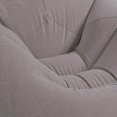 thumbnail image 2 of Intex Fauteuil Lounge Sans Haricots en Velours Côtelé Gonflable, Gris 68579EP, 2 of 5