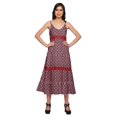 thumbnail image 1 of Moomaya Robe Maxi Sans Manches à Bretelles Spaghetti Ajustables pour Femmes Grande Taille, 1 of 6