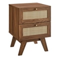 thumbnail image 1 of Soma 2-Drawer Nightstand Walnut, 1 of 7