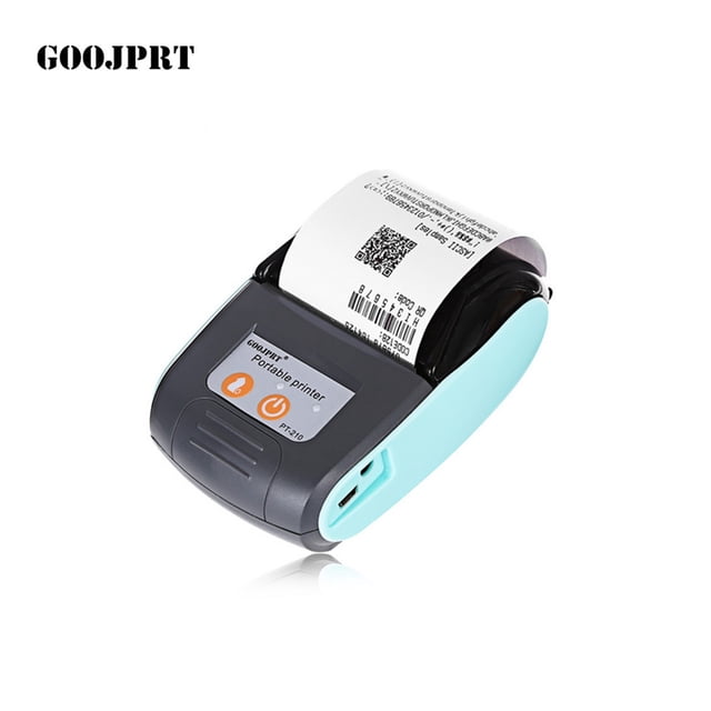 Mini Pocket Wireless Thermal Receipt Printer Bluetooth-Compatible Ink-less Bill Machine Printers Mobile Phone Printer Case Paper ,Easy to Use