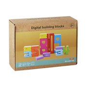 Suncoda Jigsaw Puzzle, Wooden Brain-Burning Number Puzzle Children's Early Learning Puzzle Toys