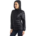 thumbnail image 4 of AlpineSwiss Womens Hooded Down Alternative Puffer Jacket Warm Light Bubble Coat, 4 of 8