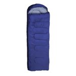 Rectangle Backpacking Sleeping Bag with Compression Sack, Lightweight 3 Season Sleeping Bags for Outdoor Camping Travel 0.7kg-Navy