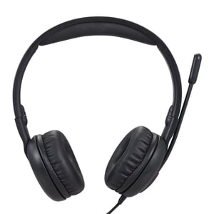 Onn. 5 FT./ 1.5 m USB Casque stéréo à l'oreille avec micro-boom rotatif