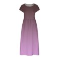thumbnail image 5 of TopLLC Robe Sans Manches à Col Rond Robe Maxi Sans Manches pour Femmes avec Poches en Lin Ample et Bouffante Caftan Longue Robe Femme Robe en Liquidation, 5 of 5