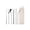 Silver, variant on Birdeem Portable Cutlery Set,Stainless Steel Utensils with Storage Case,7-Piece Outdoor Dining Kit Including Chopsticks Spoon Fork Knife & Straws,Reusable and Compact for Travel Camping & Daily Use