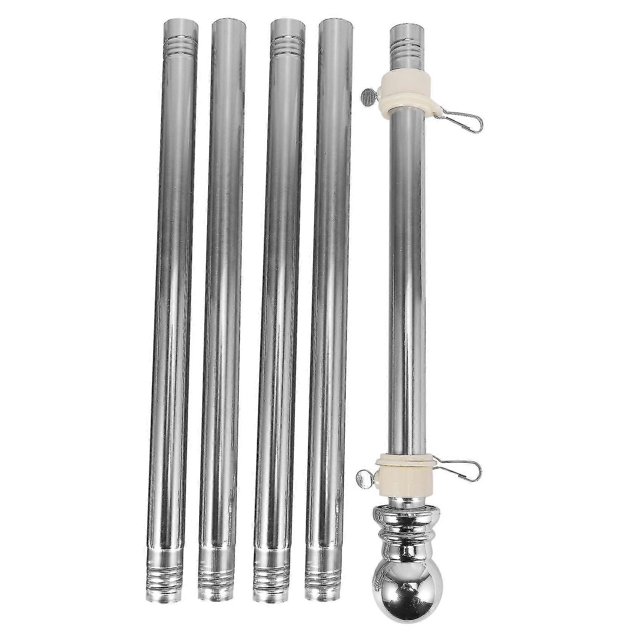 Flagpole, Stainless Steel Flagpole, Suitable For House Courtyard Garden, Anti-rust Flag Holder - JA