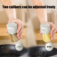 thumbnail image 5 of TopLLC Kitchen Accessories,Home And Kitchen,Kitchen Tools, Seasoning Bottle Kitchen Household Double- Combination Seasoning Glass Bottle Cumin Pepper Pot To Control The Amount Of Seasoning Salt shaker, 5 of 5