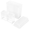thumbnail image 1 of 1 Set Laboratory Microscope Slides Staining Rack Plastic Slides Staining Jar Storage Slides Rack, 1 of 8