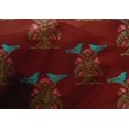 thumbnail image 4 of oneOone Cotton Silk Fabric Bird & Tree Block Print Fabric By The Yard 42 Inch Wide, 4 of 4