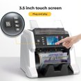thumbnail image 2 of Riabo Technology BC-55 Multi Currency Mixed Denomination Banknote Counter, 2 of 12