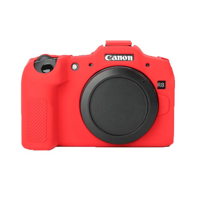 GadgetCom Camera Case Compatible with Canon EOS R8, Anti-Slip Soft Silicone Shell Protective Cover