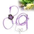thumbnail image 1 of Bearded Dragon Harness, Unique Chain Design Easy To Use Safe And Secure Reptiles Harness  For Carrying Walking For Reptiles Lizard Small Pets Black,Blue,Purple,Green, 1 of 8