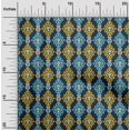 thumbnail image 1 of oneOone Cotton Poplin Fabric Swirl Ikat Print Sewing Fabric BTY 42 Inch Wide, 1 of 4