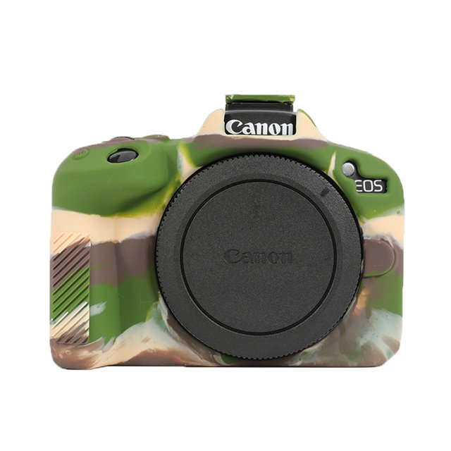 GadgetCom Étui de Protection en Silicone Souple Compatible avec Canon EOS R50 - Étui Intégrale Antirayures et Antichoc