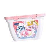 Abbracc Liquid Laundry Detergent Capsule 3 in 1 Concentrated Washing Liquid Capsules Cherry 25PCS Box