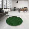 thumbnail image 4 of Ahgly Company Tapis Rectangulaire Lavable en Machine Intérieur Vert Transitionnel, 2 Pieds x 4 Pieds, 4 of 7