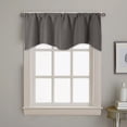 thumbnail image 4 of WIFKLSIIPG Door Curtain Kitchen Shading Window Curtain Solid Color Pocket Fan Shaped Curtain Short Curtain 52 X 18 Inches, 4 of 9