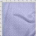 thumbnail image 4 of oneOone Polyester Spandex Bluish Violet Fabric Floral Sewing Craft Projects Fabric Prints By Yard 56 Inch Wide, 4 of 5