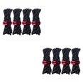 thumbnail image 3 of Thinsony 4 Pieces Tent Rope Hiking Wire Camping Supplies Multicolored Multifunctional Outdoor Lanyard Reflective Practical Safety Black 2Set, 3 of 6