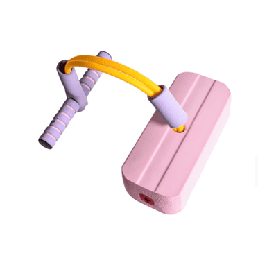 Sauteur Pogo en Mousse, Sauteur à Élastique - Transat Pogo Souple pour Enfants (Rose)