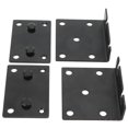 thumbnail image 4 of Bed Hinge, Hardware Bracket 8x9cm/3.1x3.5in Load-Bearing Durable  For Wooden Bed Frame For Bed Railing For Headboard, 4 of 8