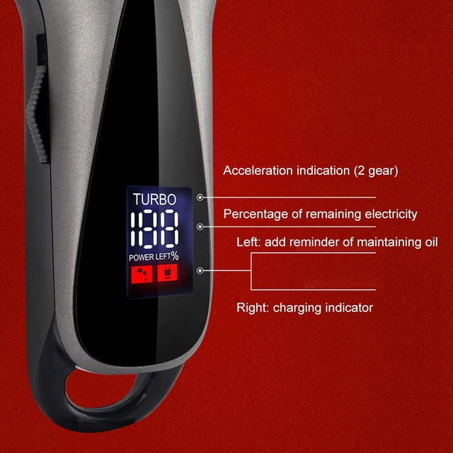 Qiilu Hair Shaver Hair Clipper Electric Hair Cutter Hair Salon For Barber