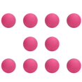 thumbnail image 4 of maskred 10 Pieces EVA Foam Golf Swing Training Exercises Balls Practice Pink 42mm 1Set, 4 of 6