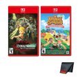 thumbnail image 1 of Nintendo Animal Crossing New Horizons - Nintendo Switch 2 Edition + Nintendo Hyrule Warriors: Age of Imprisonment - Switch 2 + Microfiber Cleaning Cloth, 1 of 7