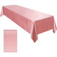 thumbnail image 3 of Lefu Satin Tablecloth Table Cloth 145x260cm for Banquet Decor Wedding Dining Table, 3 of 5