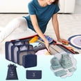 thumbnail image 4 of pstuiky 1-Piece Travel Storage Bag Set Multifunctional Packing Organizer Cotton Linen Storage Bag for Travel Organization, 4 of 5