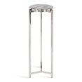 thumbnail image 1 of Kate and Laurel Aguilar Glam Drink Table, 8x8x23, Silver, 1 of 5