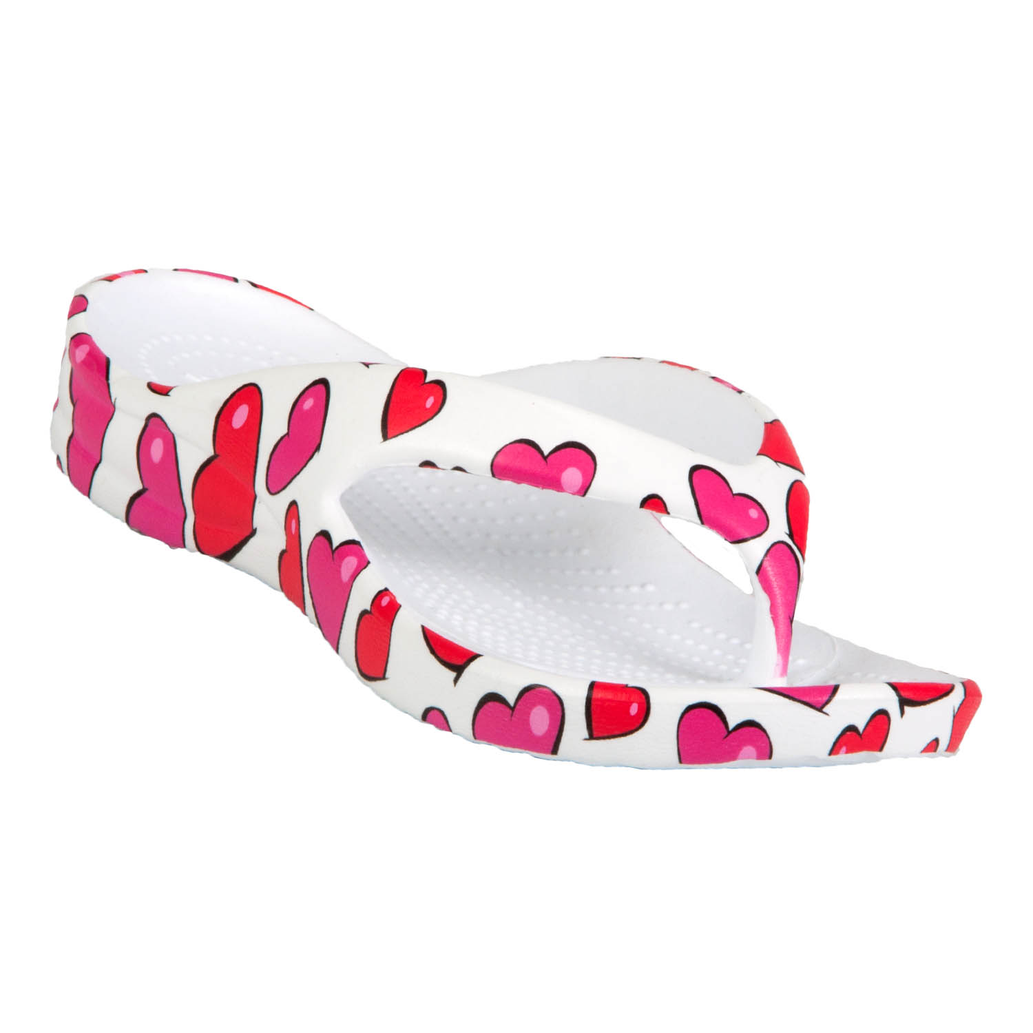 Sandales de Plage Dawgs pour Tout-Petits à Cœurs Taille 8